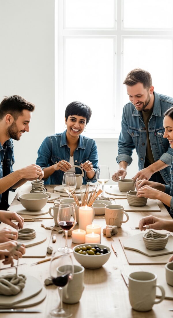 Firmenevent mit Töpfern – Teambuilding in kreativer Atmosphäre in Stuttgart